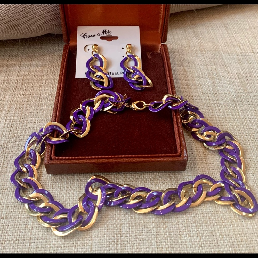 Cara Mia necklace and earrings vintage